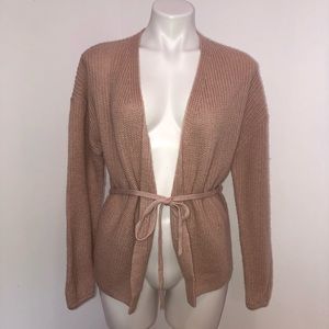 NWT Lucky Brand XS light pink cardigan